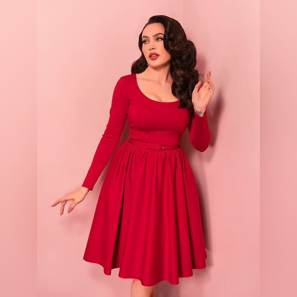 Vixen Troublemaker Swing in Red